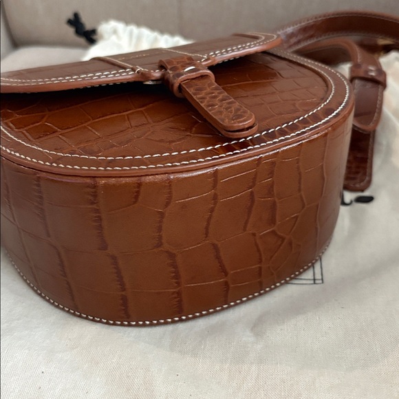 Paris/64 mini croc tressor crossbody bag - Picture 7 of 12